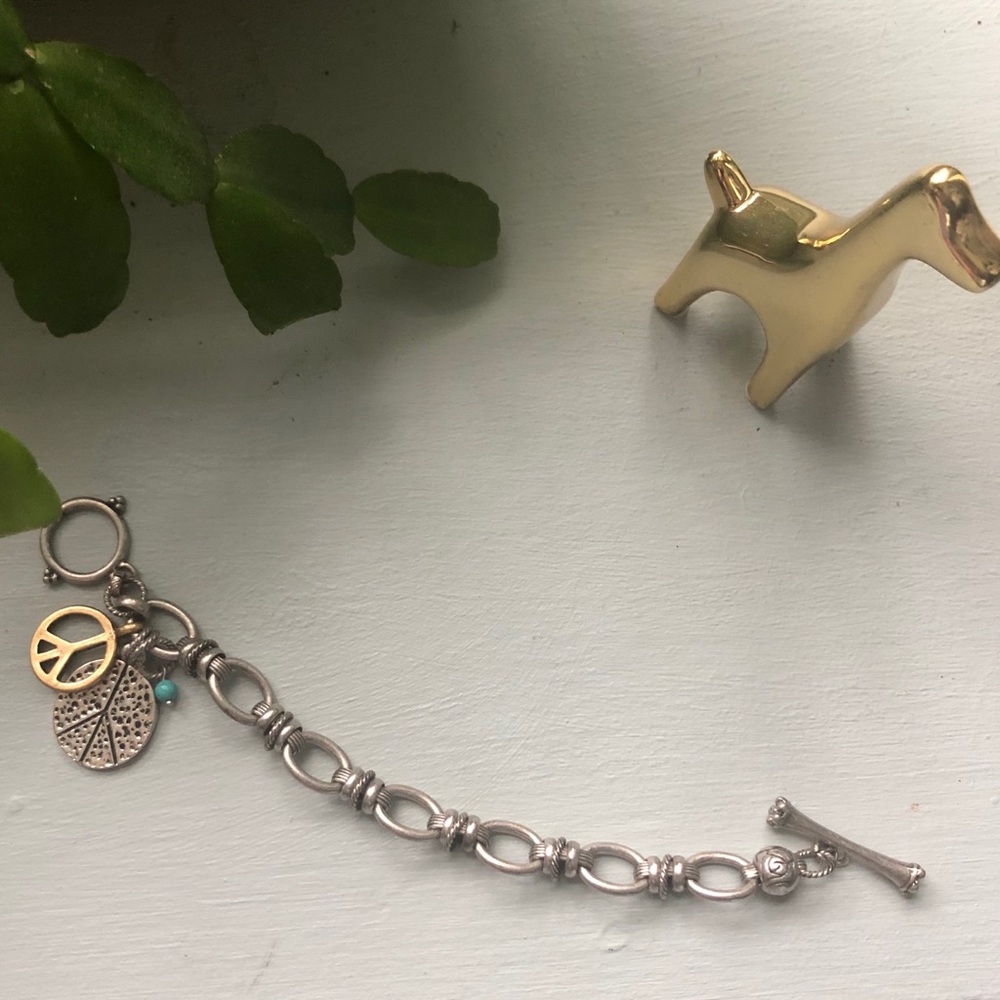Vintage Lucky Brand Charm Bracelet